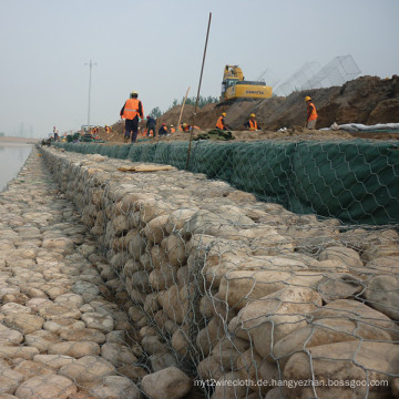 China Fabrik billig heiß getaucht Galvanisch Galfan Gabion Box